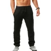 Clearance stock of cross-border best-selling men's European and American sports trousers, summer loose, casual and breathable cotton and linen trousers Item Picture